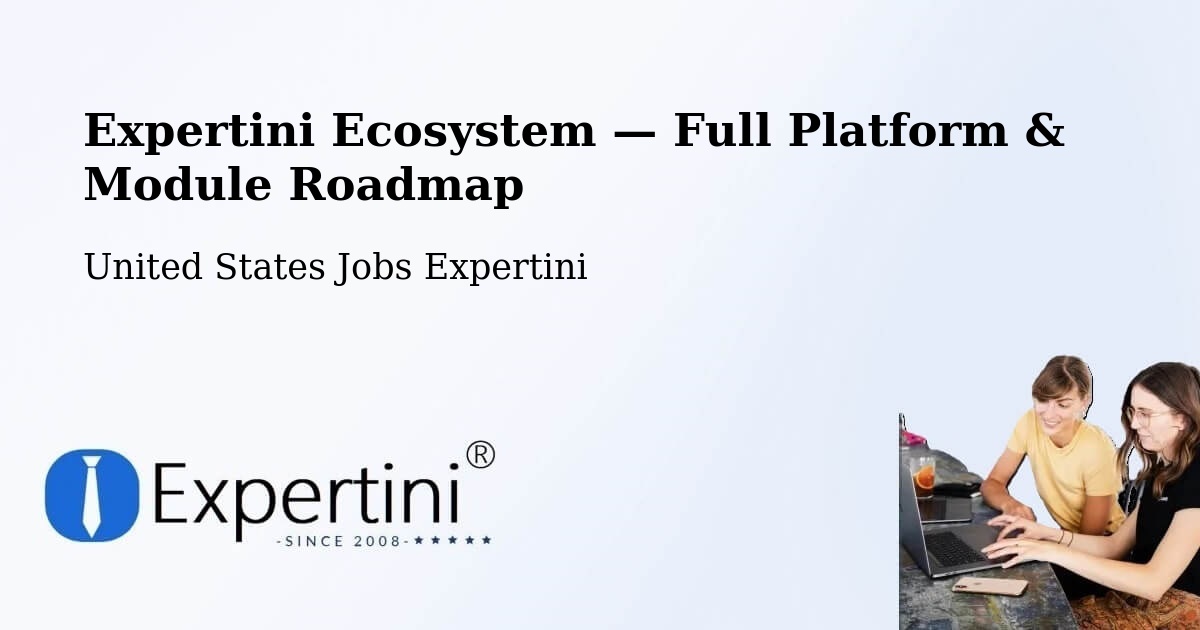 Expertini Ecosystem — Full Platform & Module Roadmap – Progress