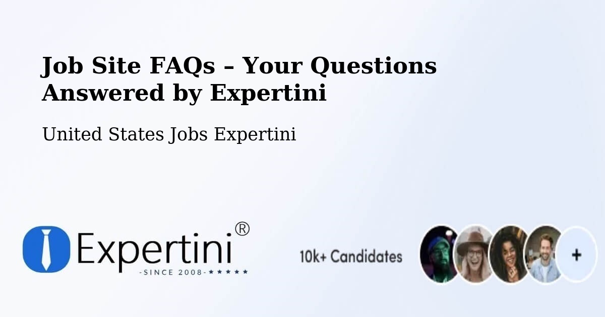 Job Site FAQs – Frequently Asked Questions – Progress - Progress, United States Jobs Expertini